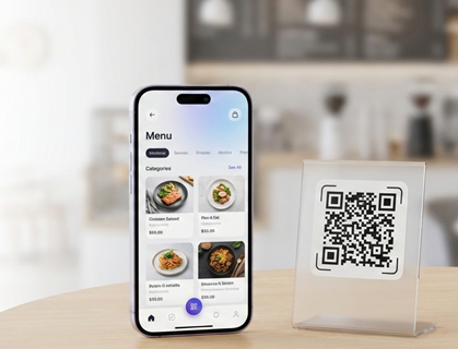 QR menü nasıl çalışır adım adım